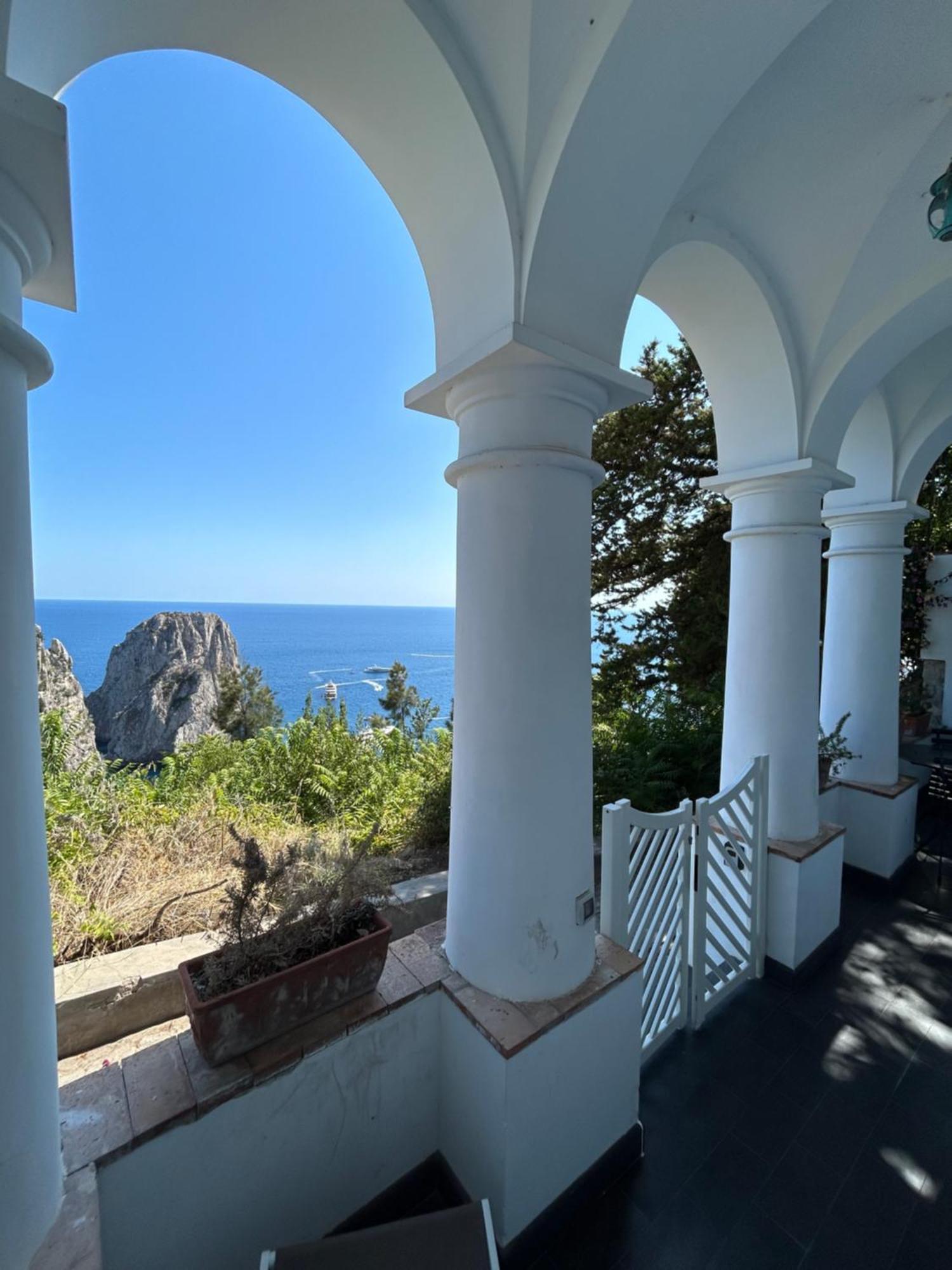 Appartamento Monacone Vista Mare Capri Esterno foto