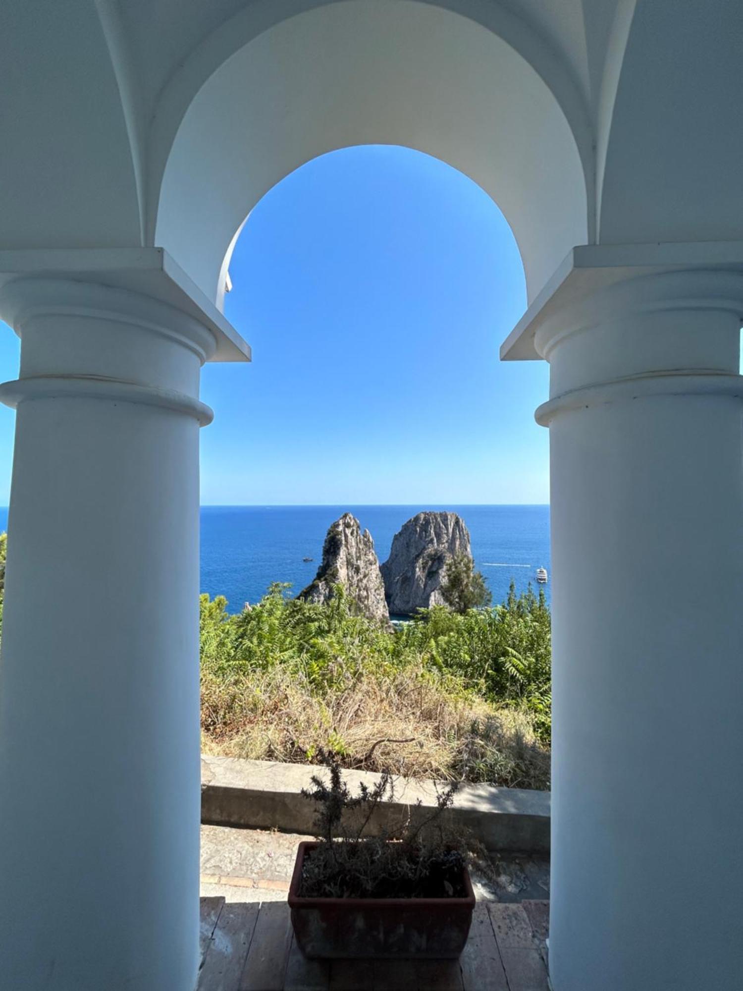 Appartamento Monacone Vista Mare Capri Esterno foto